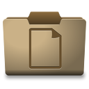 Cardboard Documents Icon 128x128 png
